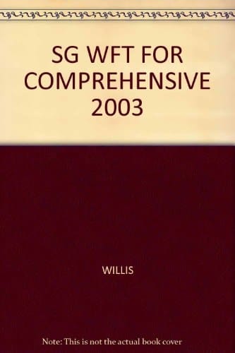 Sg Wft for Comprehensive 2003
