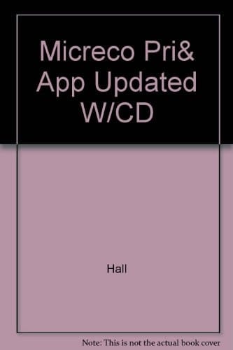 Microeconomics Principles and Applications