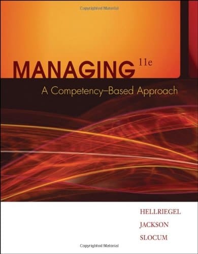 Managing: A Competency-Based Approach