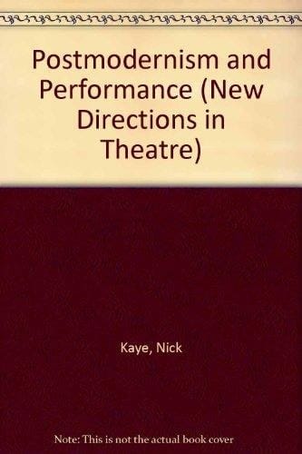 Postmodernism and Performance