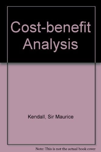 Cost-benefit Analysis ; Papers Presented at the Symposium