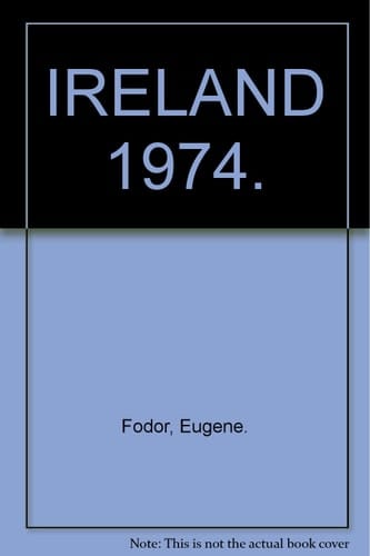 Fodor's Ireland, 1974