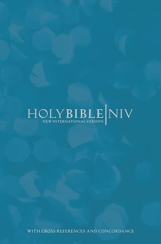 NIV Cross-Reference Blue Hardback Bible