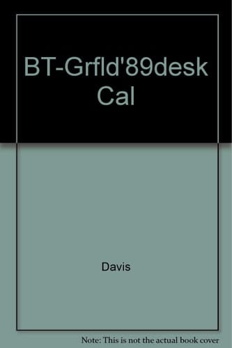 Bt-Garfield '89 Desk Calendar