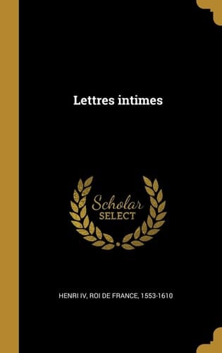 Lettres Intimes