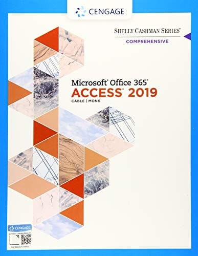 Shelly Cashman Series Microsoft Office 365 & Access 2019 Comprehensive