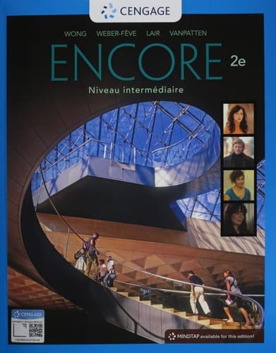 Bundle: Encore Intermediate French, Student Edition: Niveau intermediaire, 2nd + MindTap, 4 terms Printed Access Card