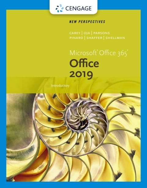 New Perspectives Microsoft Office 365 & Office 2019 Introductory (MindTap Course List)