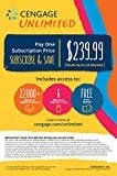 Cengage Unlimited, Multi-term 24 Months Printed Access Card