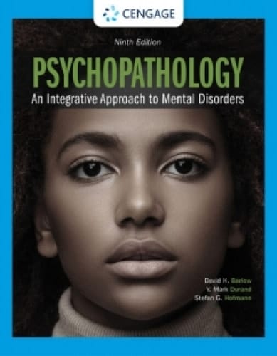 Cengage Infuse for Barlow/Durand/Hofmann's Psychopathology: An Integrative Approach to Mental Disorders, 1 term Instant Access