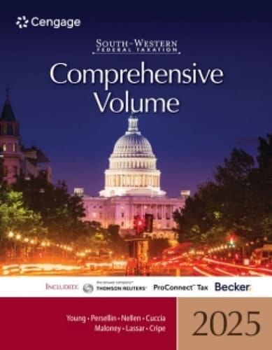 CNOWv2 for Young/Persellin/Nellen/Cuccia/Maloney/Lassar/Cripe's South-Western Federal Taxation 2025: Comprehensive, 2 terms Instant Access