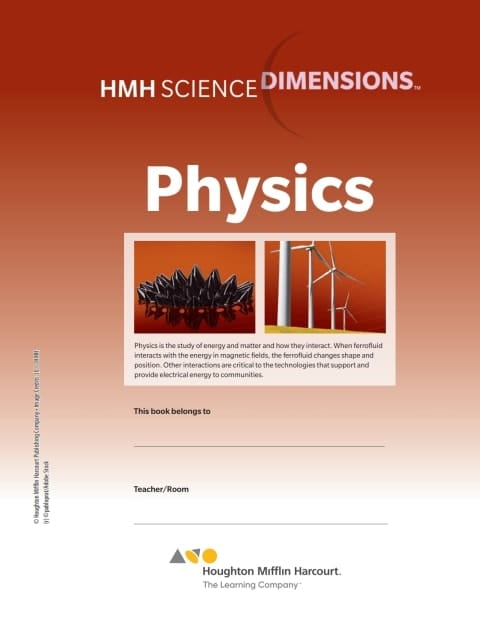 HMH Science Dimensions Physics