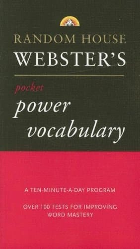 Random House Webster's Pocket Power Vocabulary