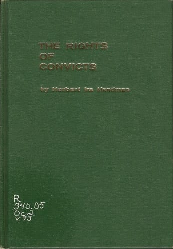 The Rights of Convicts