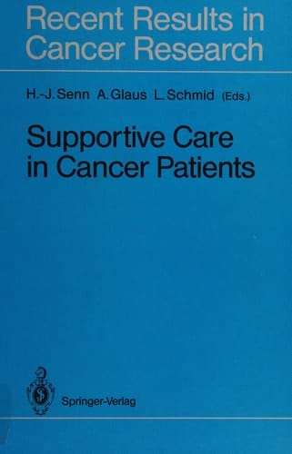 Supportive Care in Cancer Patients