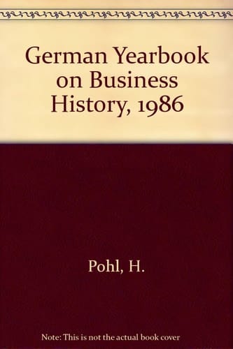 German Yearbook on Business History 1986