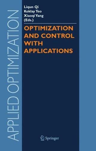 Optimization and control with applications