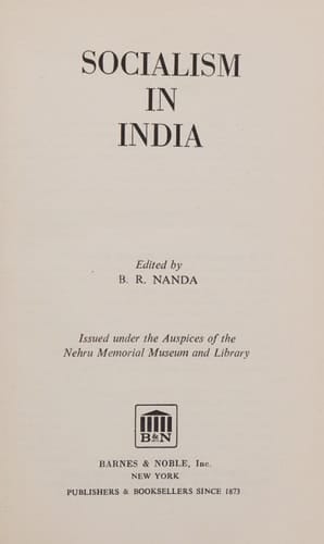 Socialism in India