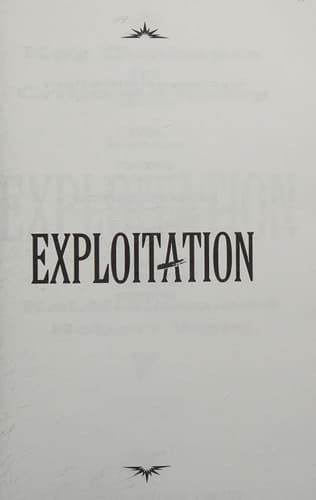Exploitation Key Concepts in Critical Theory