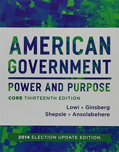 American Government and Governing California in the Twenty-First Century