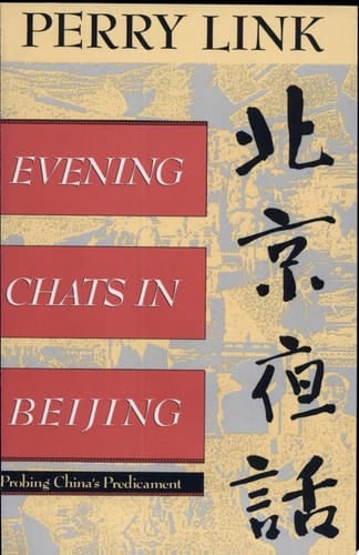 Evening Chats in Beijing Probing China's Predicament