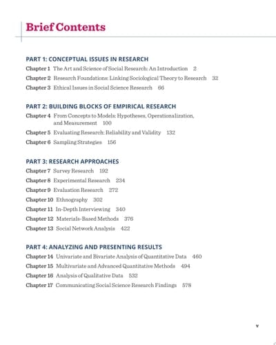 The Art and Science of Social Research     First Edition