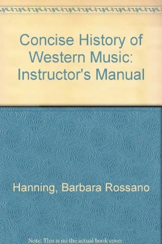 Concise History of Western Music