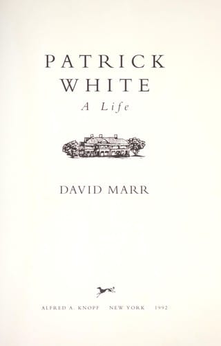Patrick White: A Life