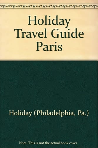 Travel Guide Paris,1982
