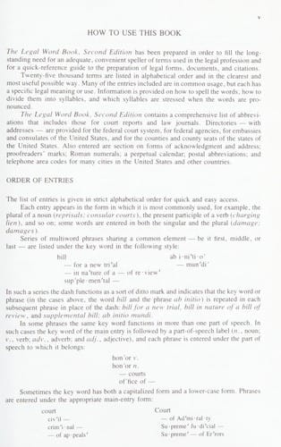 REF LEGAL WORD BOOK 2ND EDN
