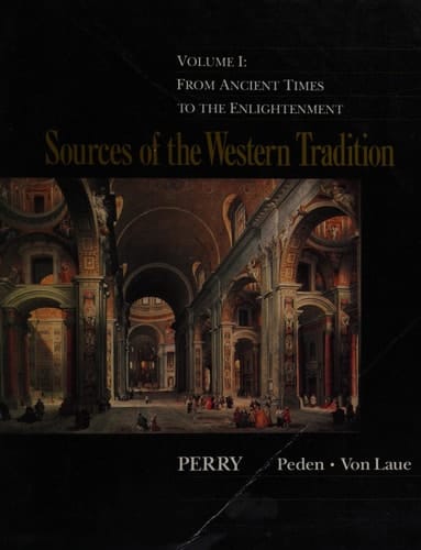 Sources of the Western tradition