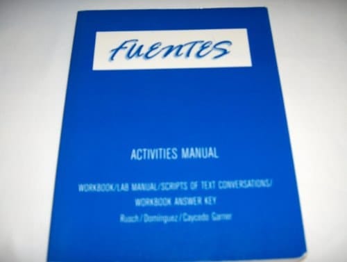 Fuentes activities manual