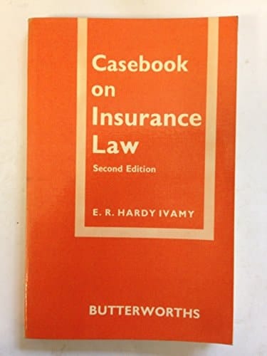 Casebook on Insurance Law