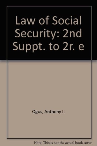 The Law of Social Security