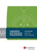 Legislation and Statutory Interpretation
