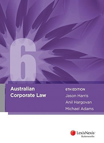 Australian Corporate Law, 6th Edition