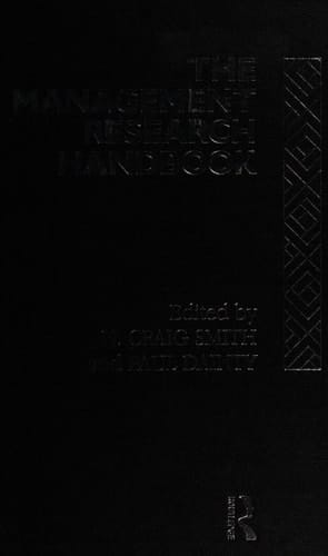 The Management Research Handbook
