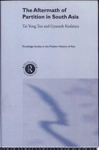 The Aftermath of Partition in South Asia