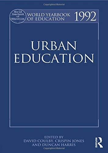 World Yearbook of Education 1992 Urban Education