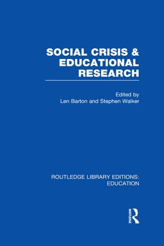 Social Crisis and Educational Research