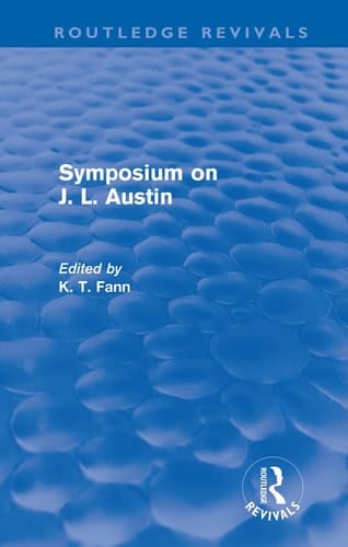 Symposium on J L Austin