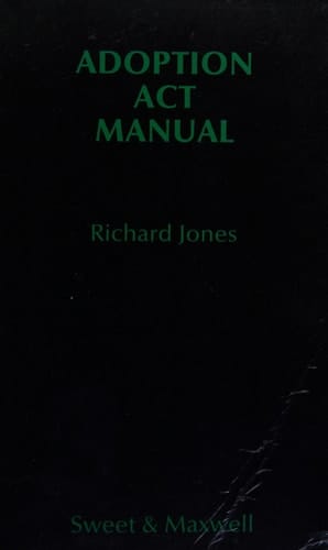 Adoption Act Manual