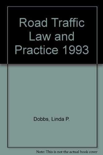 Road Traffic Law and Practice