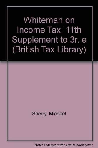 Whiteman on Income Tax