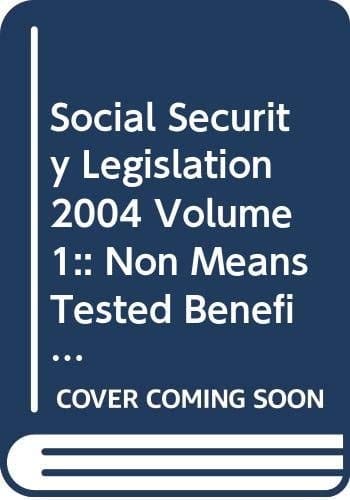 Social Security Legislation 2004
