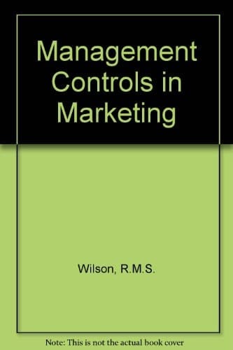 Management Controls in Marketing