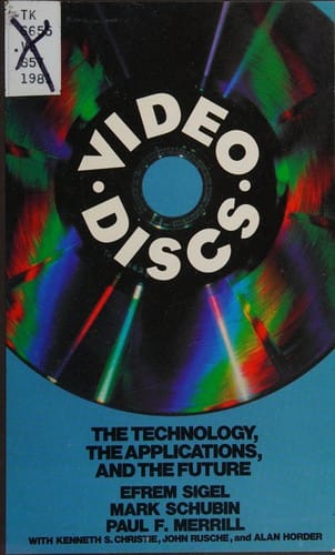 Video Discs: The Technology, the Application and the Future