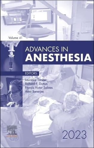 Advances in Anesthesia 2023