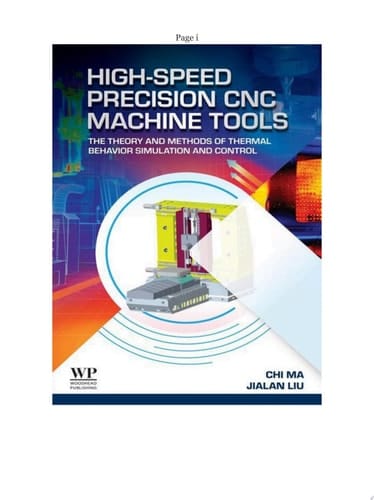 High-Speed Precision CNC Machine Tools