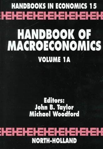Handbook of macroeconomics